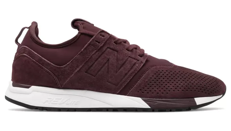 New Balance 247 Suede Burgundy