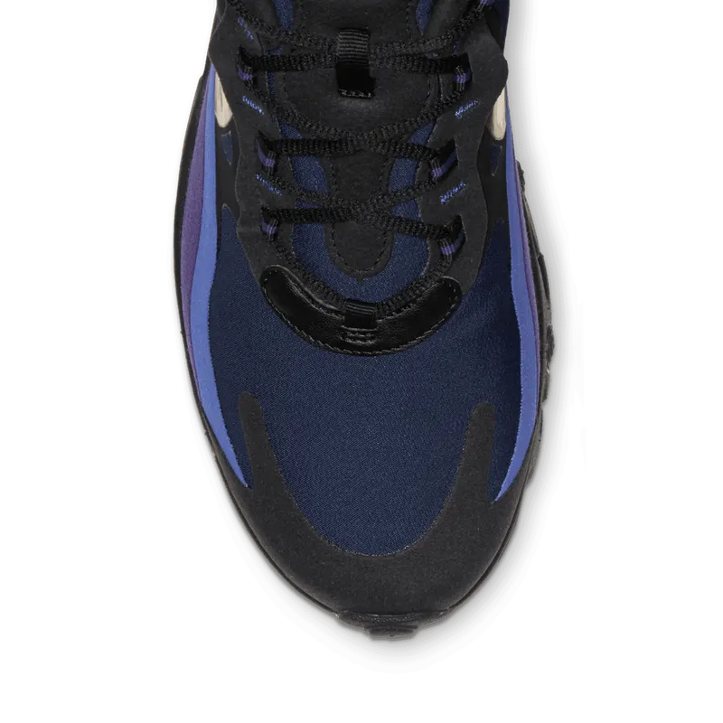 Nike Air Max 270 React Heavy Metal Black/Deep Royal Blue/Hyper Royal (AO4971-005)