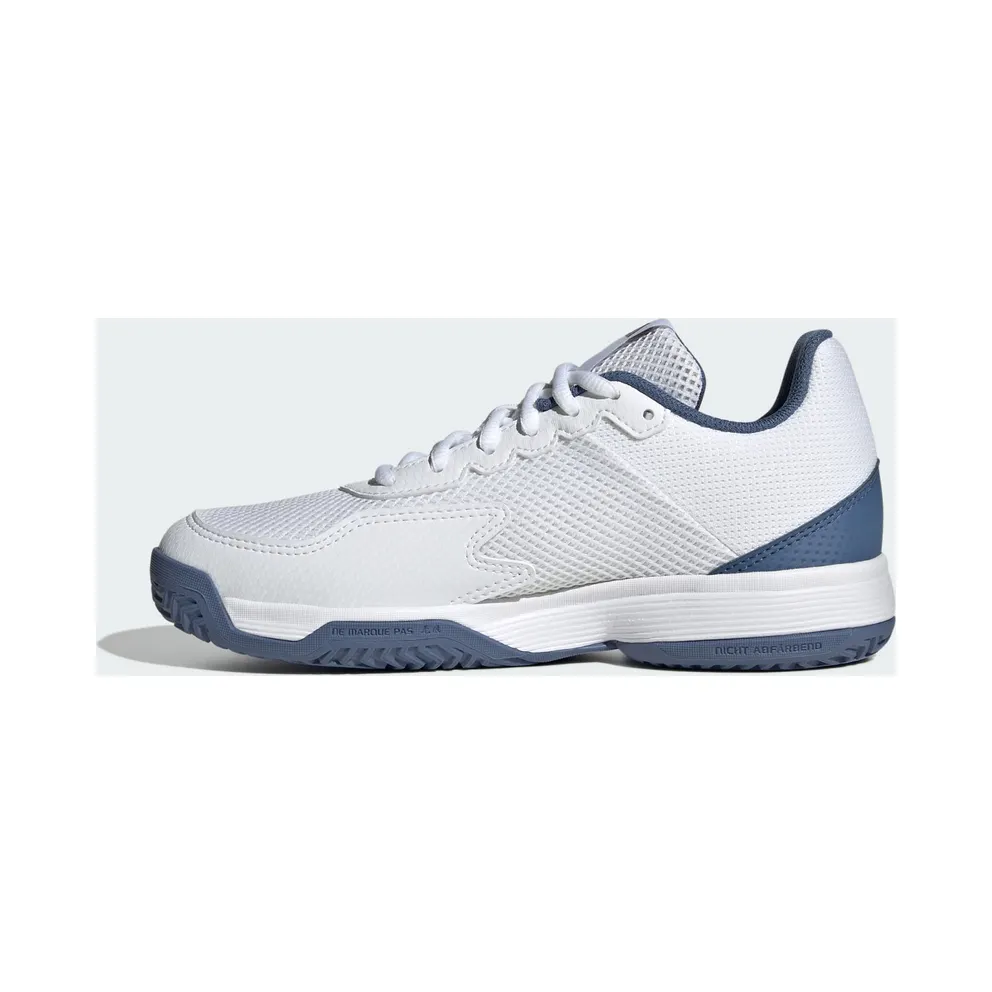 Adidas Courtflash Tennis Cloud White / Core Black / Crew Blue (IG9536)