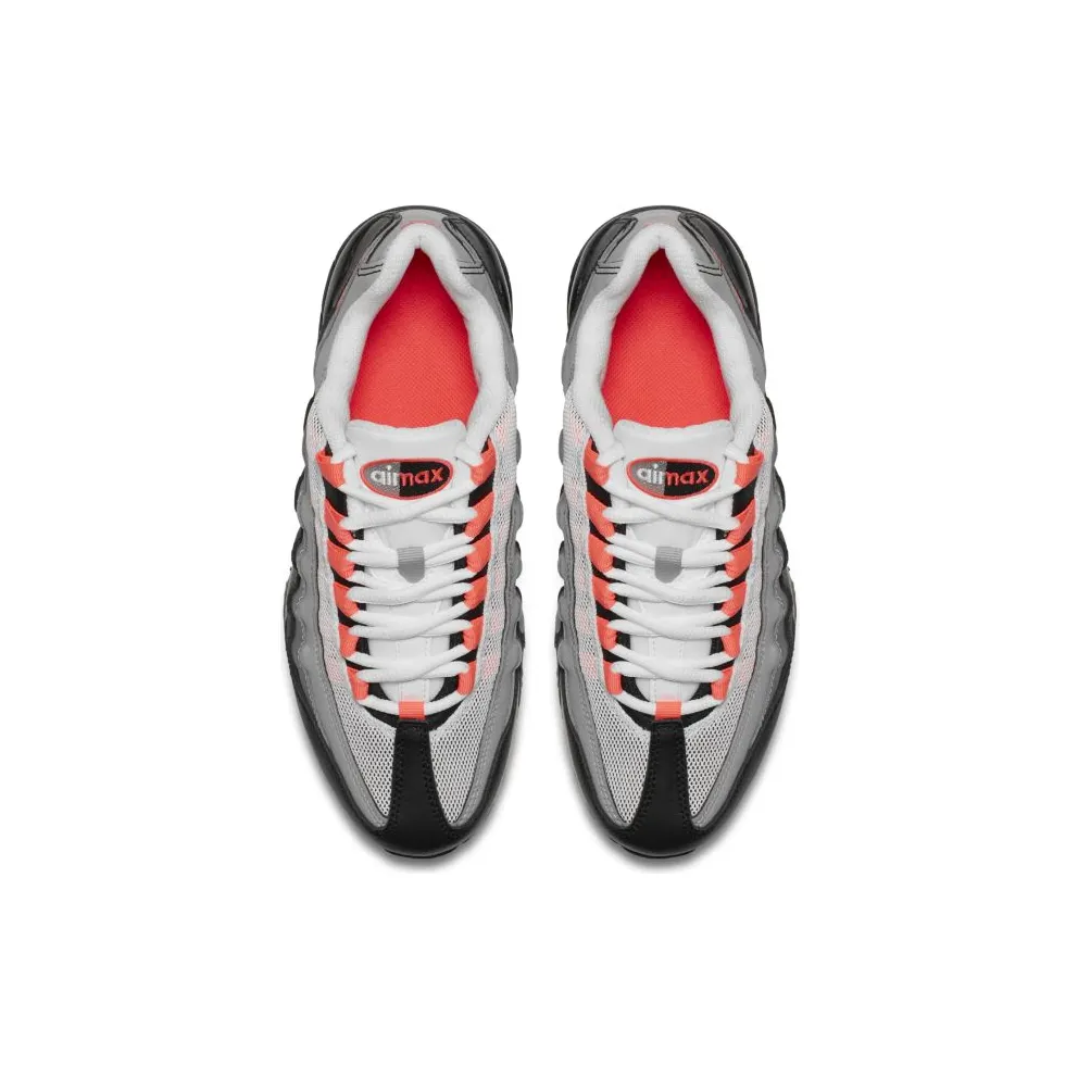 Nike Air Max 95 Solar Red 2018 (GS) Black/Solar Red-Gunsmoke (905348-013)