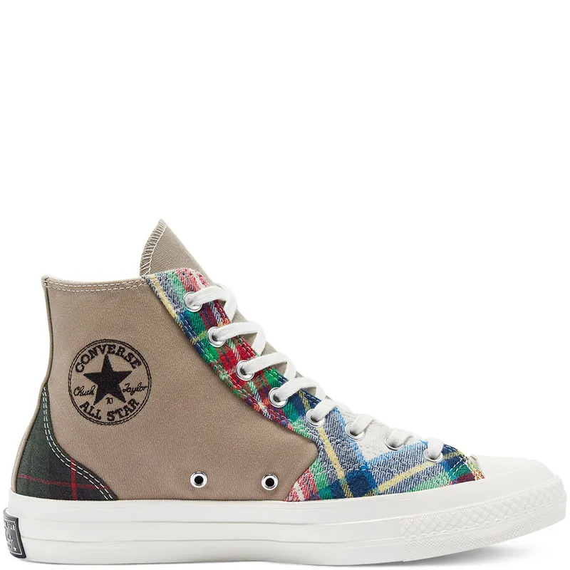 Converse Beyond Retro Patchwork Chuck 70 High Top Tan/black/egret (169834C)