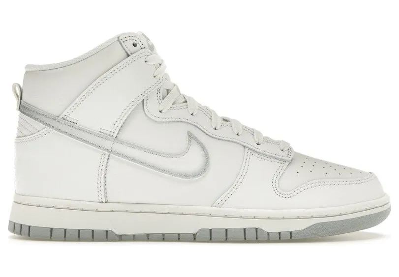 Nike Dunk High Airbrush Swoosh White Wolf Grey (FD6922-100)