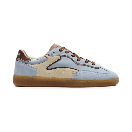 Hoff Park panelled suede-trim “Blue” (22619405)