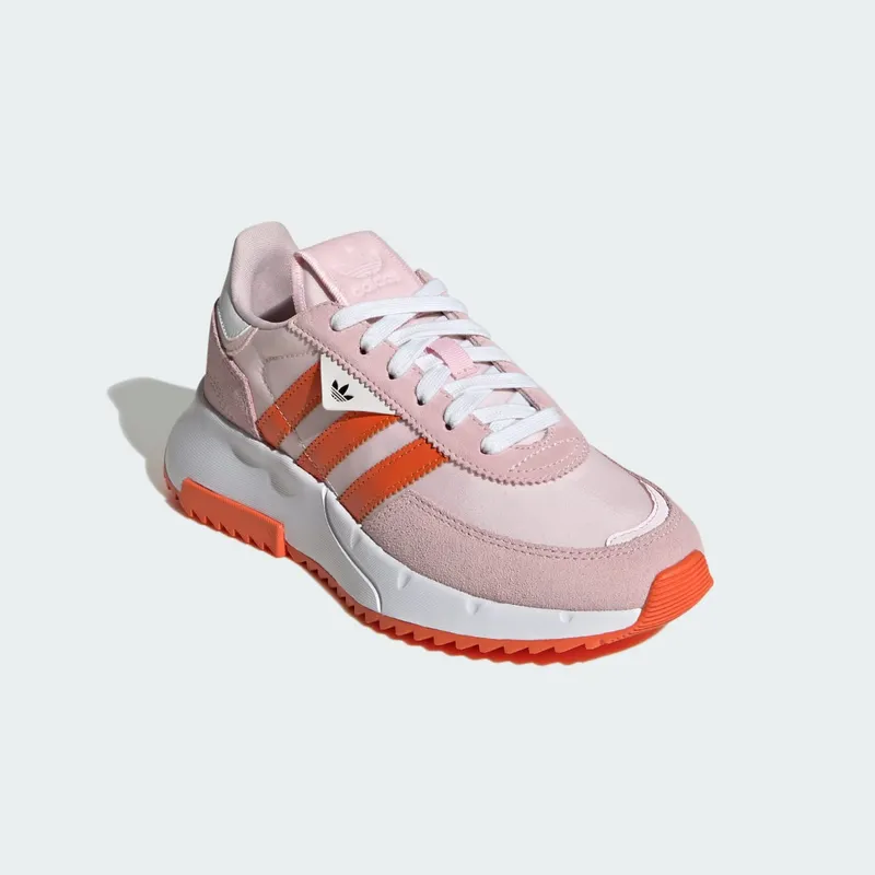 Adidas Retropy F2 Shoes Kids Clear Pink / Orange / Cloud White (IG9899)