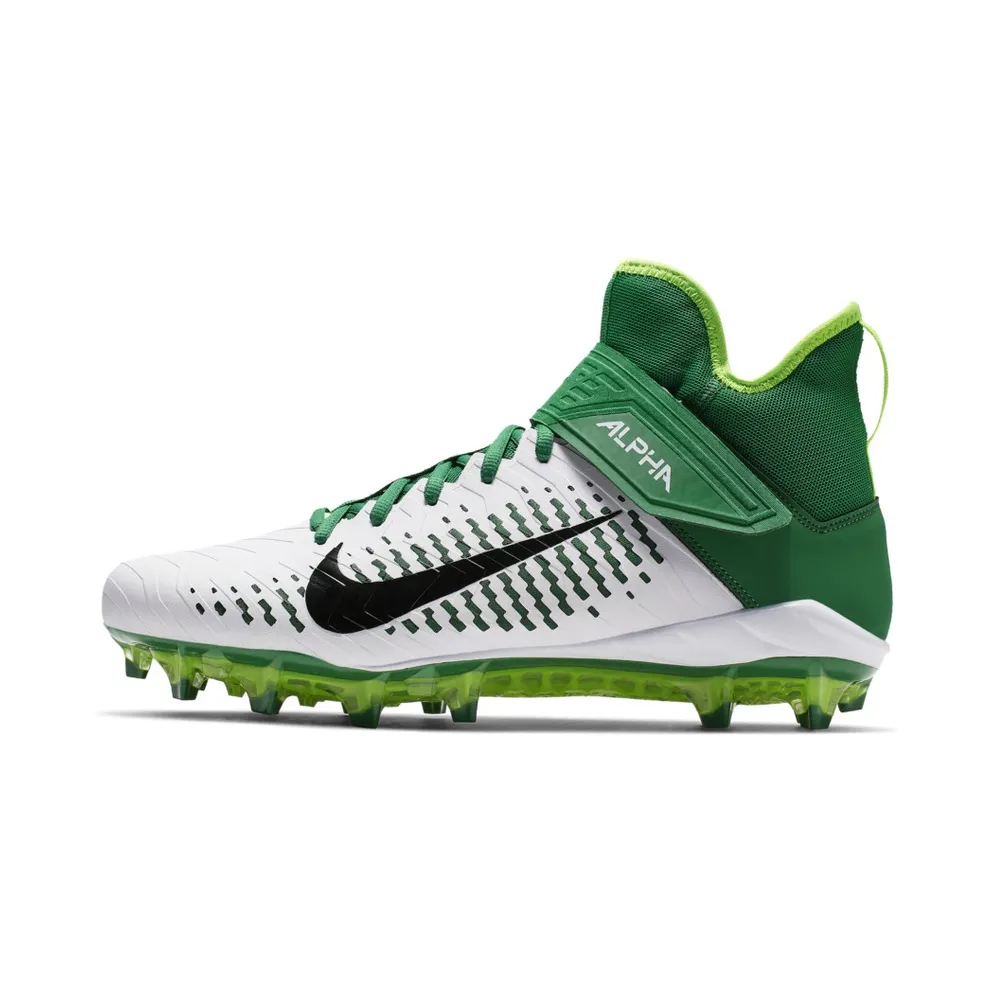 Nike Alpha Menace Pro 2 Mid White Pine Green White/Pine Green/Electric Green (AQ3209-106)