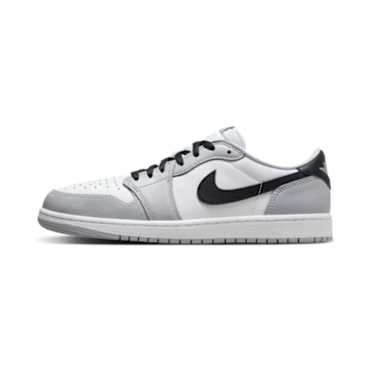 Nike Air Jordan 1 Retro Low OG Barons “White / Wolf Grey / Black” (CZ0790-110)