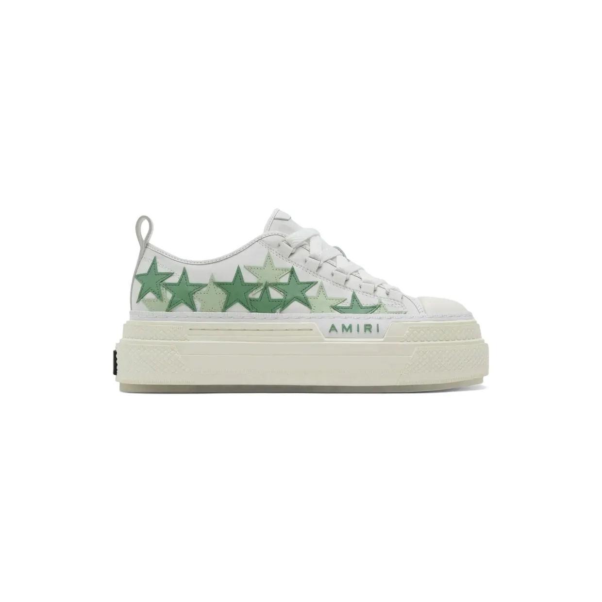 AMIRI Platform Stars Court Low White Green (AWFOSR1008-350)