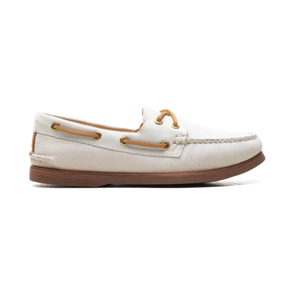 Sperry Gold Cup Authentic Original 2-Eye Freeport “WHITE” (STS22140)
