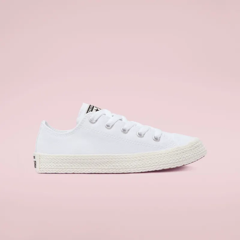 Converse Espadrille Chuck Taylor All Star Low Top White/White/egret (670737C)