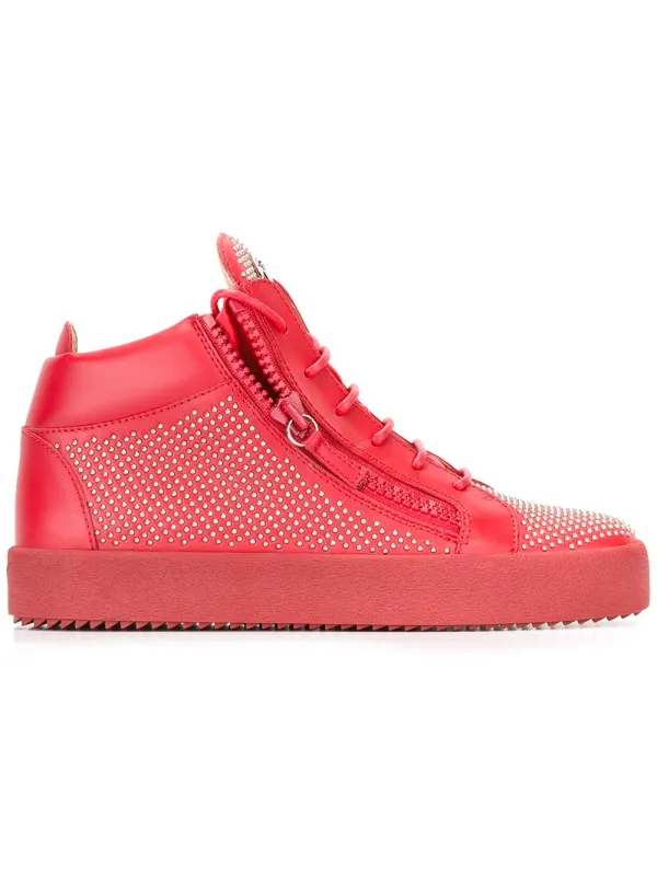 Giuseppe Zanotti ‘Connor’ Mid-Top- – Rot (RU6096002)