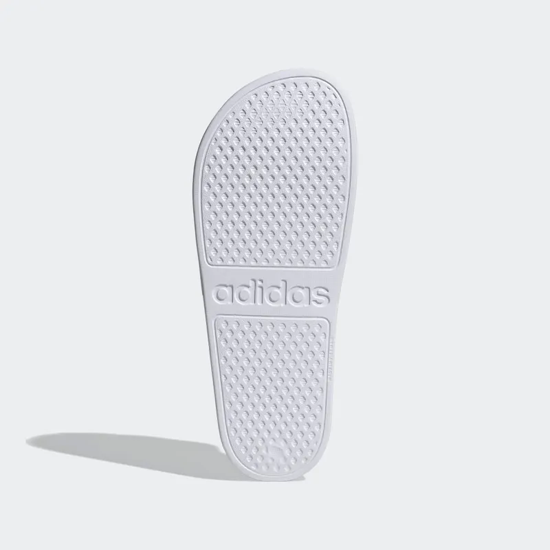Adidas Adilette Aqua Slides Cloud White / Platinum Metallic / Cloud White (EF1730)
