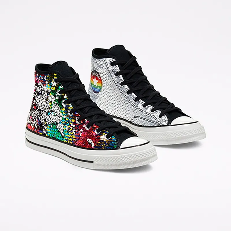 Converse Chuck Taylor All-Star 70s Hi Pride (2020) White/Black-University Red (167755C)