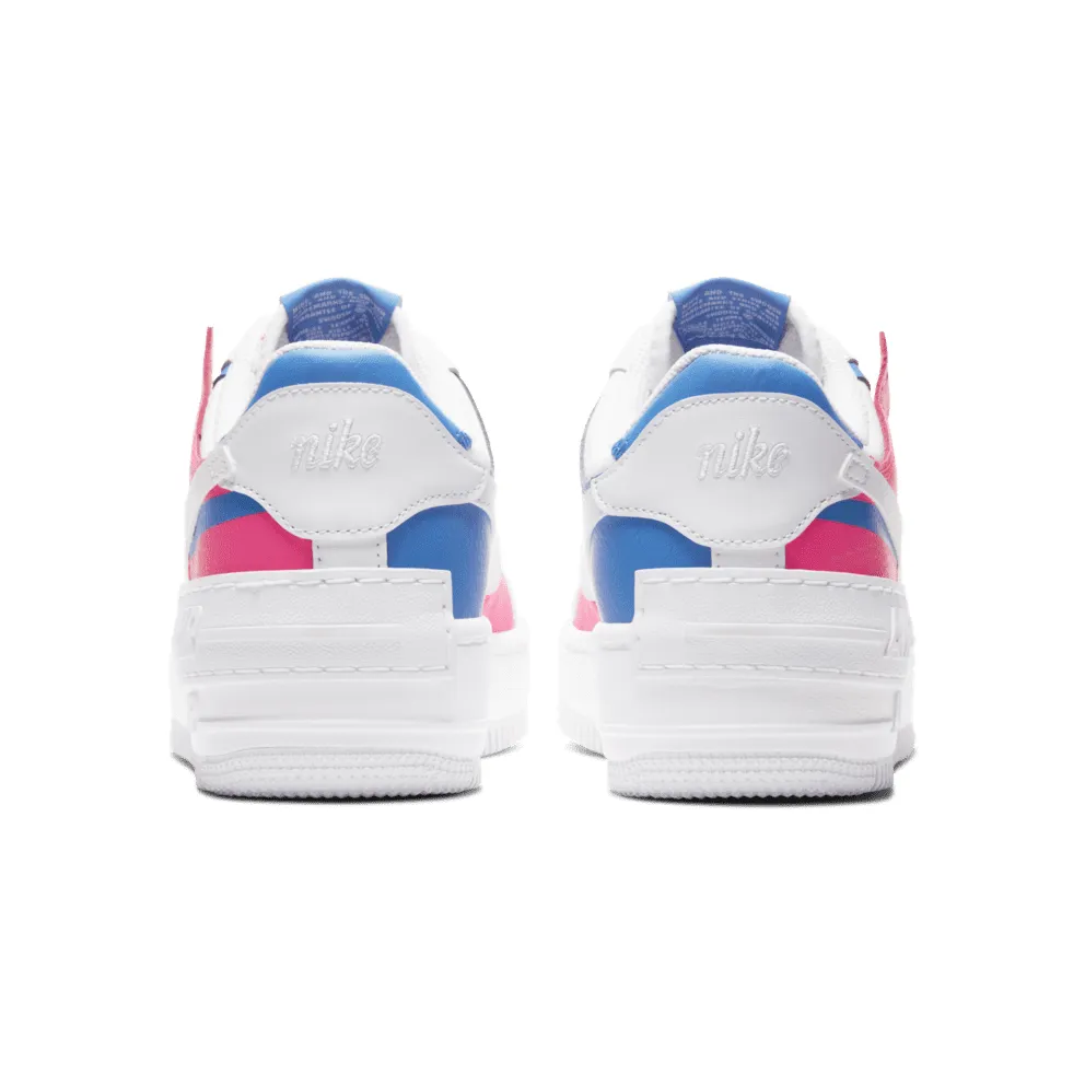 Nike Air Force 1 Shadow Cotton Candy (W) White/White-White-Hyper Pink (CU3012-111)