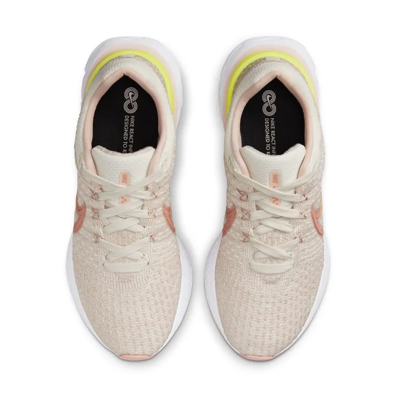 Nike React Infinity Run Flyknit 3 Road Running Grey (DD3024-102)