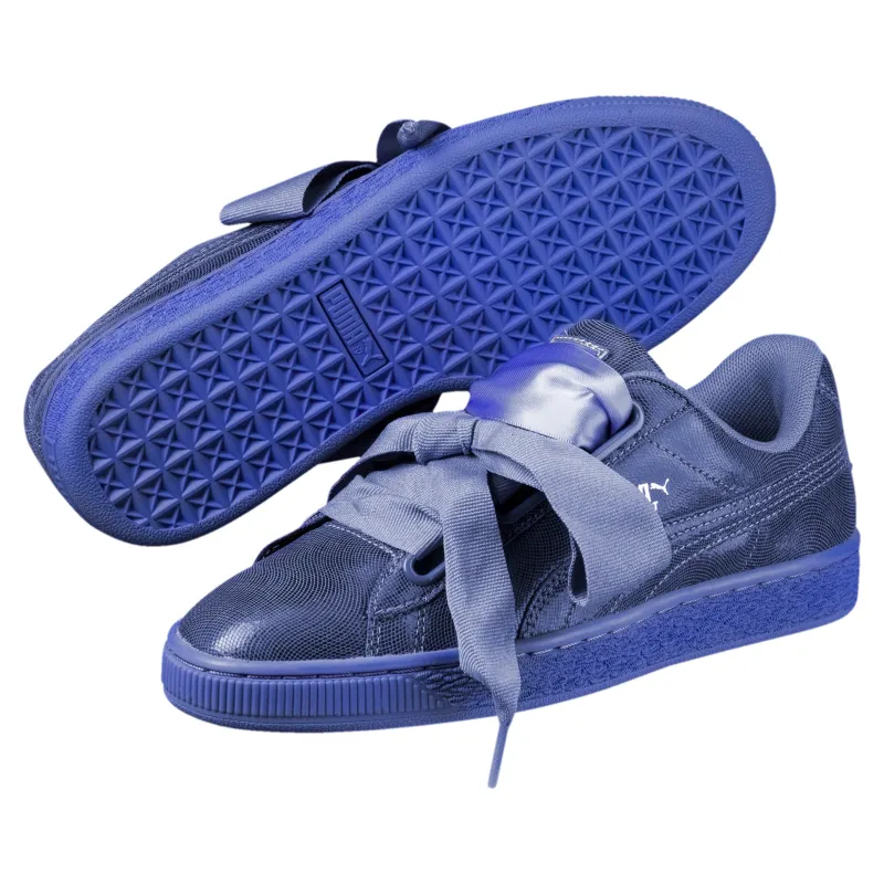Puma Basket Heart NS Baja Blue (W) Baja Blue/Baja Blue (364108-03)