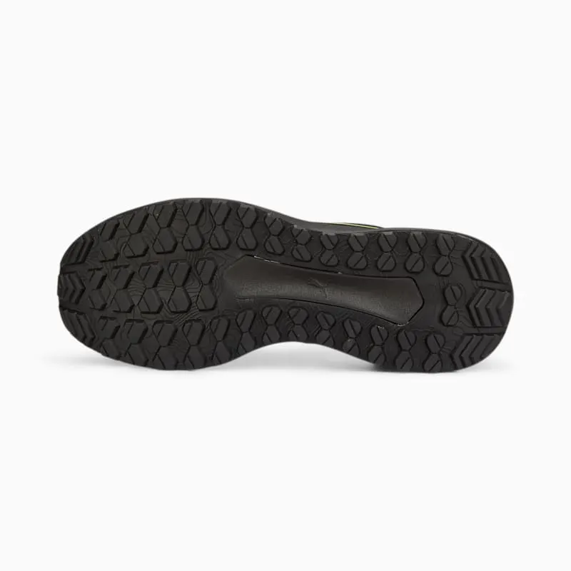 Puma Twitch Runner Trail “Black Lime Squeeze” (376961-01)