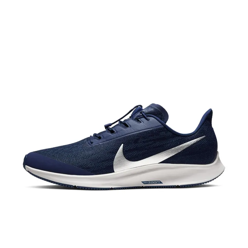 Nike Air Zoom Pegasus 36 FlyEase Blue Void Blue Void/Coastal Blue-Black-Metallic Silver (BV0613-401)