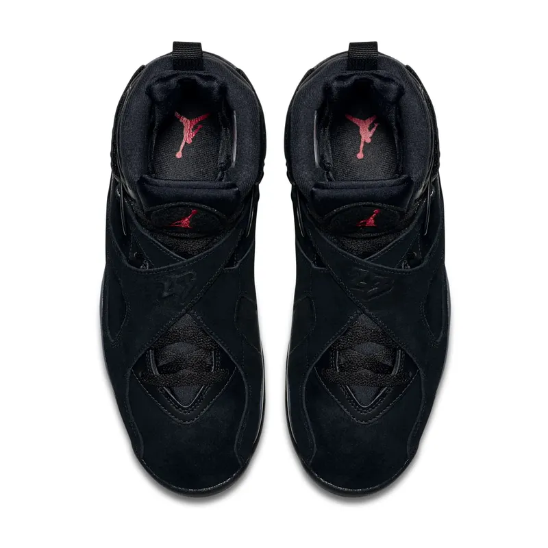 Jordan 8 Retro Black Cement Black/Gym Red-Black-Wolf Grey (305381-022)