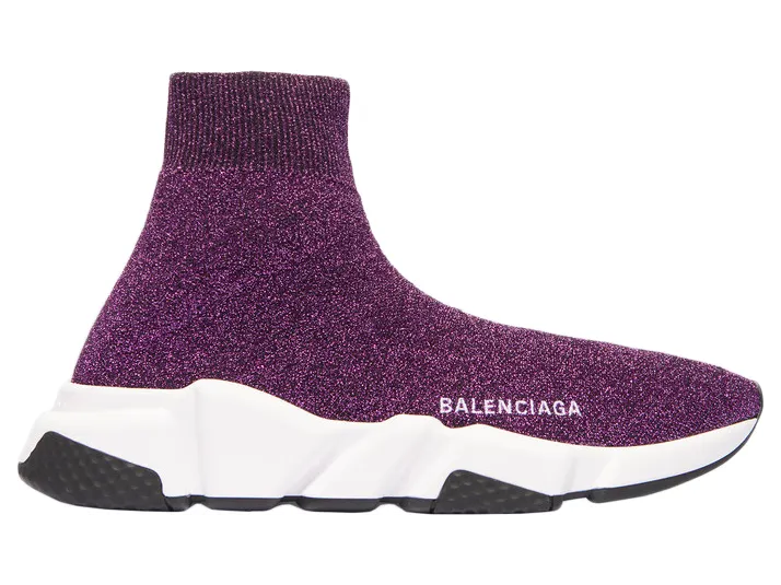 Balenciaga Speed Purple Lurex (W)