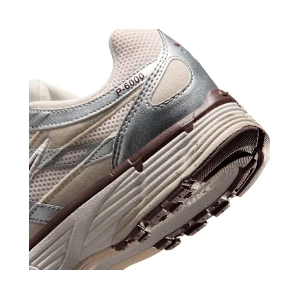 Nike P-6000 Phantom / Metallic Silver / Light Orewood Brown / Tattoo (IV6035-030)