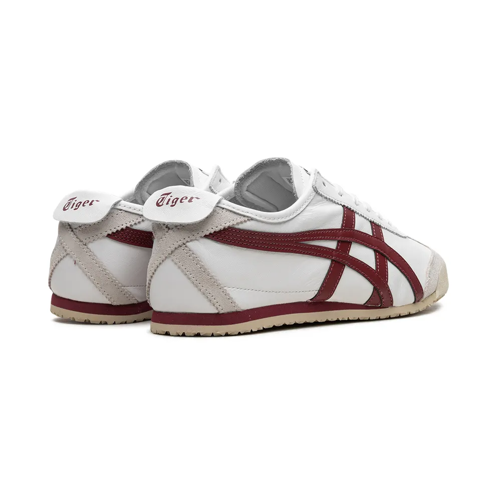 Onitsuka Tiger Mexico 66 “White Burgundy” (D4J2L-0125)