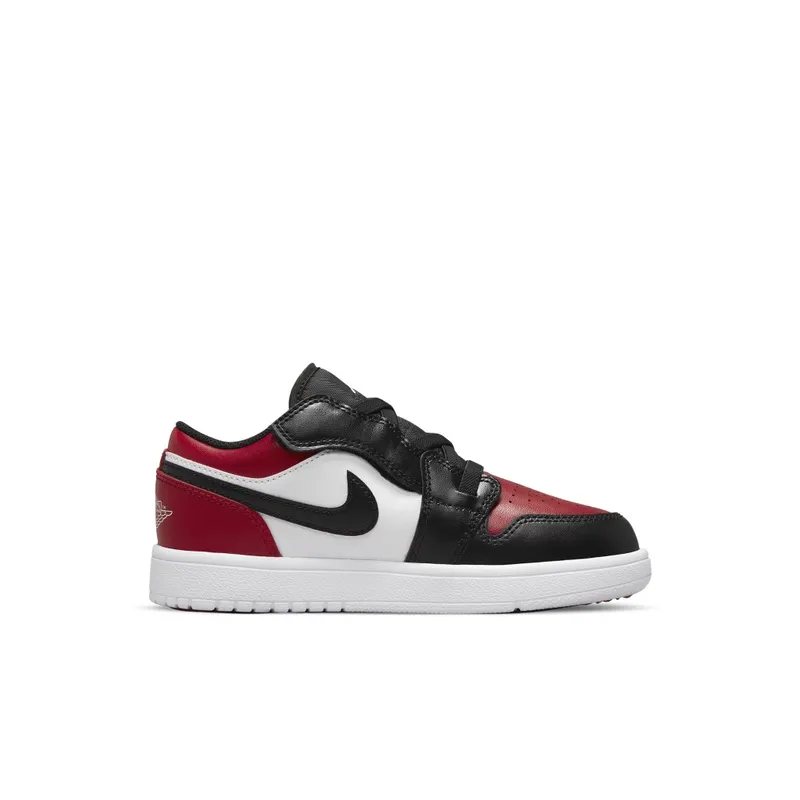 Air Jordan 1 Low Alt Bred Toe (PS) (BQ6066-612)