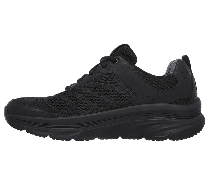 Skechers Relaxed Fit: D’Lux Walker – Black (232044 BBK)