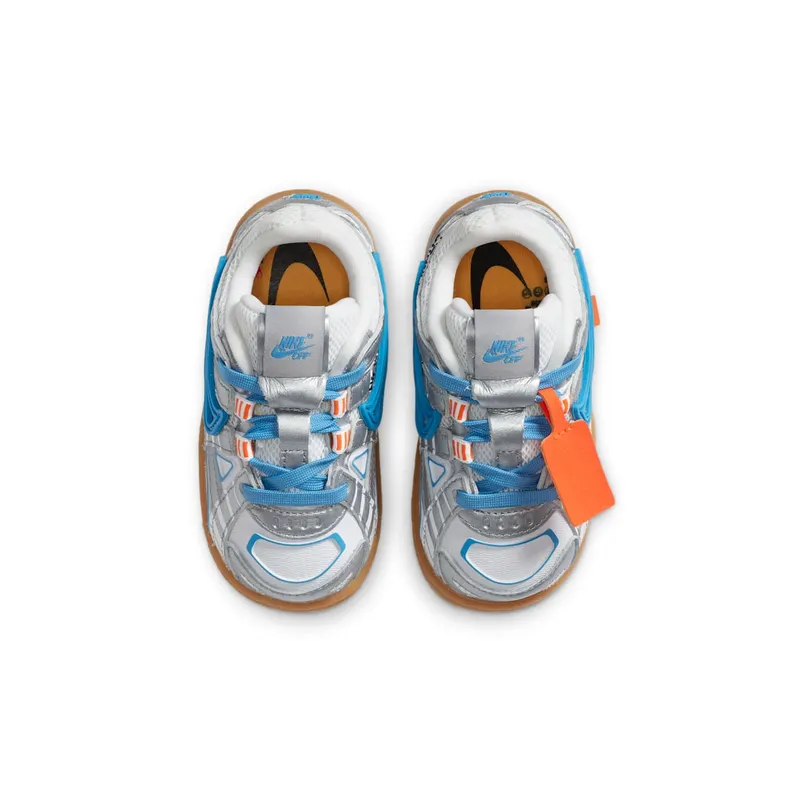 Nike Air Rubber Dunk Off-White University Blue (TD) White/University Blue-White (CW7444-100)