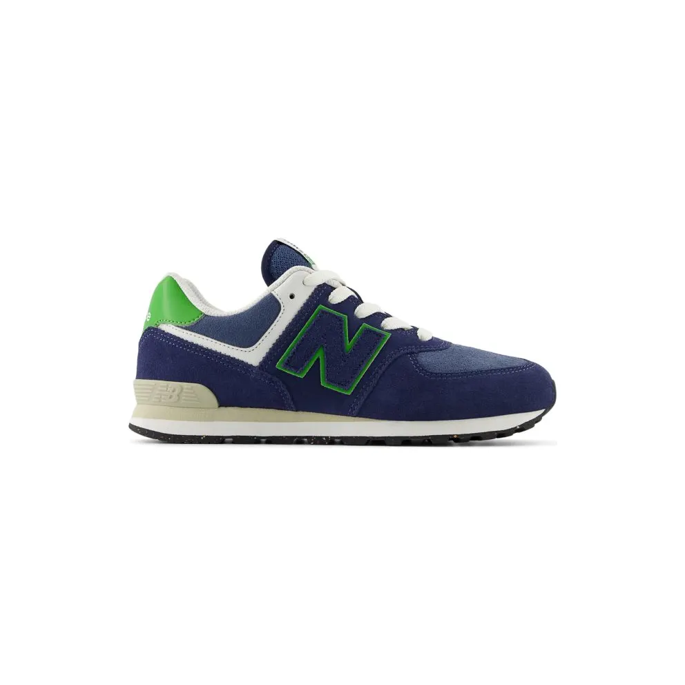 New Balance 574 LACE “NB Navy / Alpine Green” (GC574QBL)