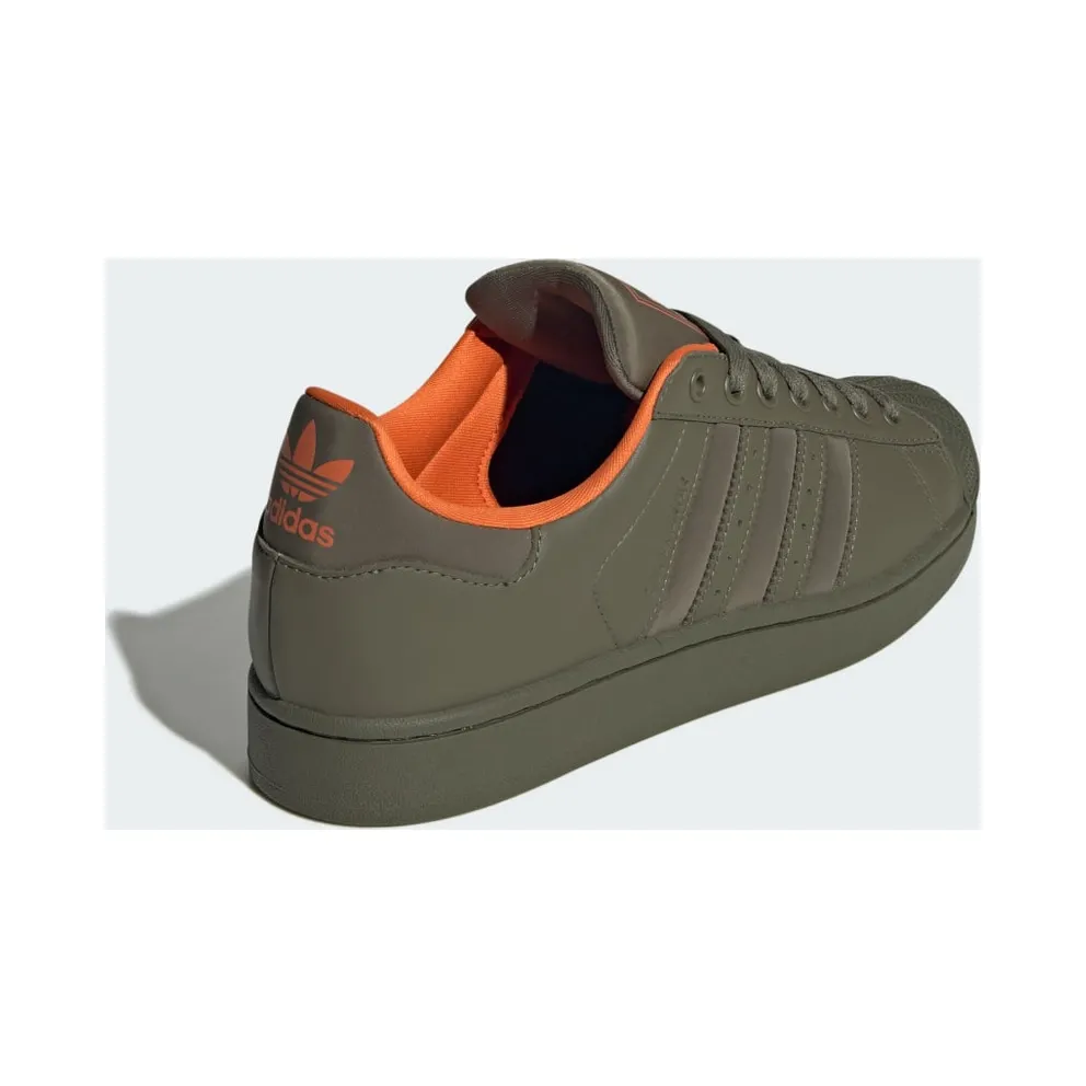 Adidas Superstar II Olive Strata / Olive Strata / Orange (JI0096)