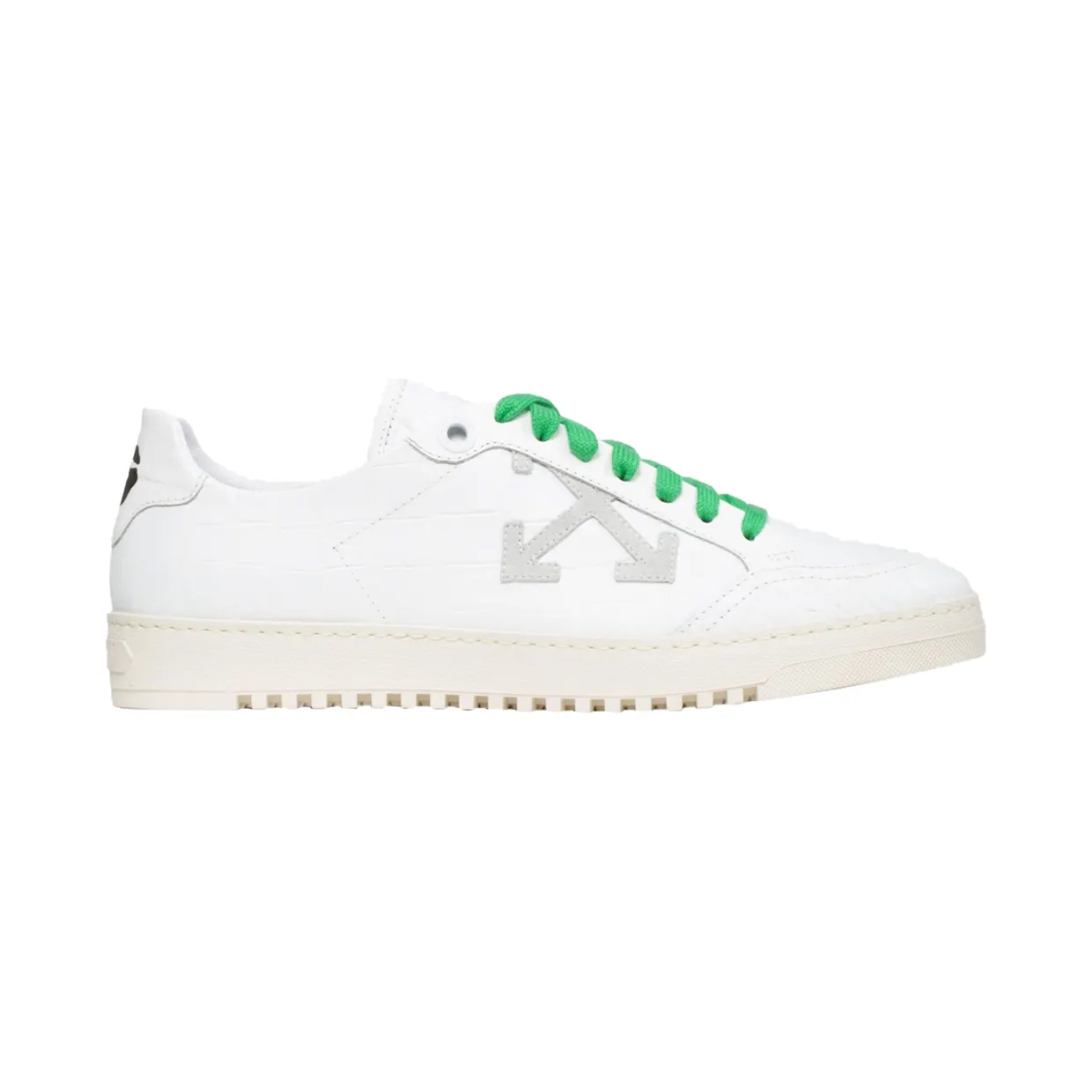 Off-White Croco White Green (OMIA042E20LEA0020100)