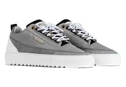 Mason Garments (NL) Firenze Leather / Nubuck / Suede – Grey (SS21-3G)
