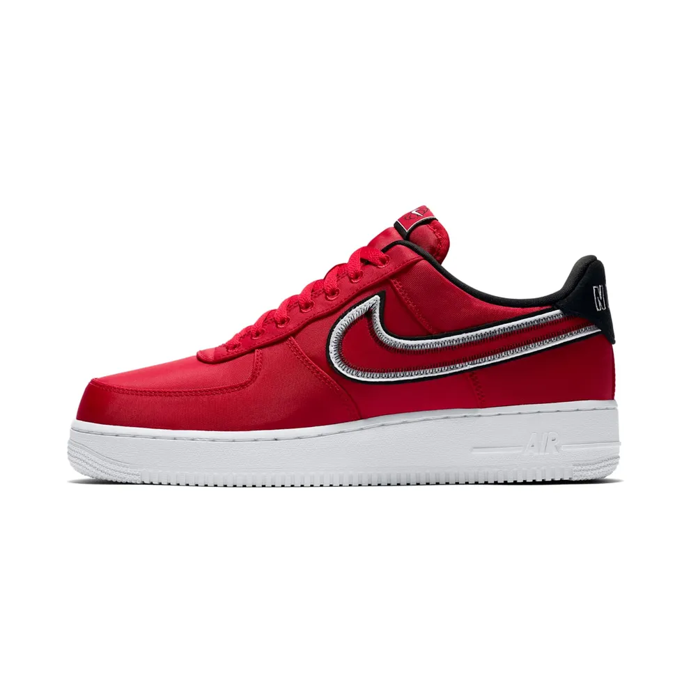 Nike Air Force 1 Low Reverse Stitch University Red (CD0886-600)