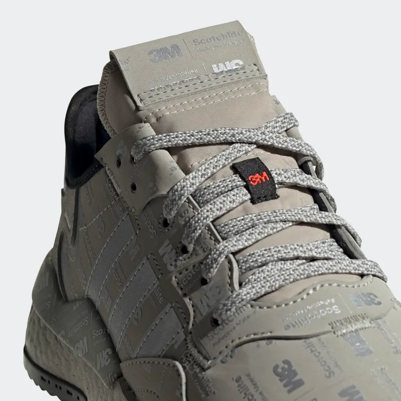 adidas Nite Jogger 3M Grey Metal Grey/Silver Metallic/Metal Grey (FV3622)