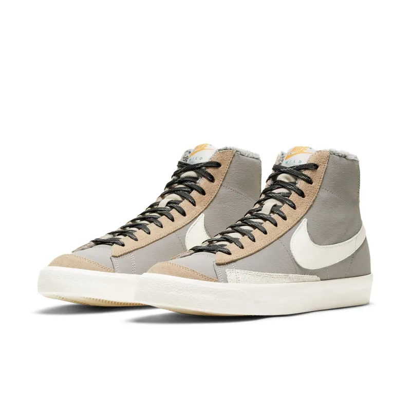 Nike Blazer Mid 77 Vintage Wild (W) College Grey/Light Bone-Oatmeal-Sail (DC5269-033)