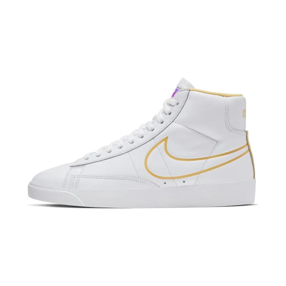 Nike Blazer Mid White Topaz Gold (W) White/Topaz Gold-Clear (CJ3643-100)