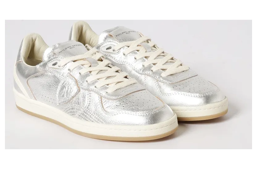 Philippe Model Pgal Laminated Leather Silver (PGLDM002)