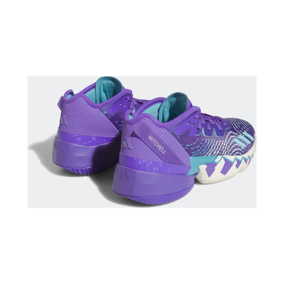 adidas D.O.N. Issue 4 Purple Rush / Off White / Clear Aqua (HR0710)