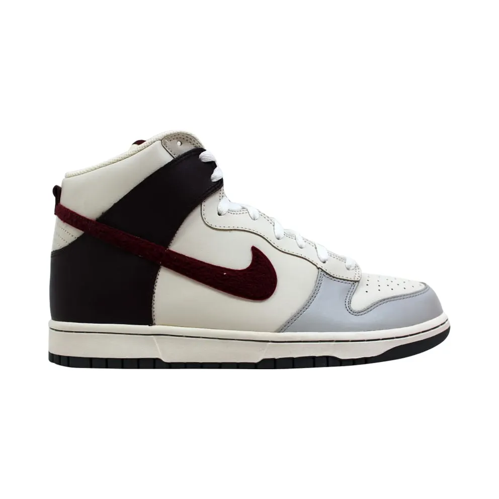 Nike Dunk High Neutral Grey/Deep Garnet-Sail (309432-062)
