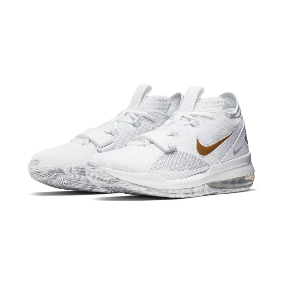 Nike Air Force Max Low White Gold White/White-Black-Volt (BV0651-100)
