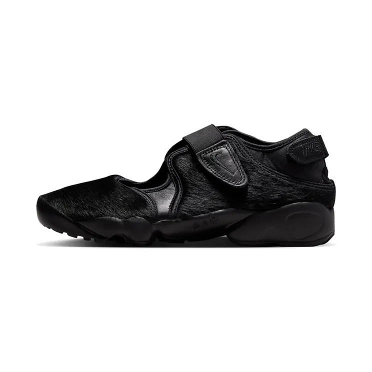 Nike Air Rift Pony Hair Pack WMNS “Black / Cool Grey” (IO4884-001)