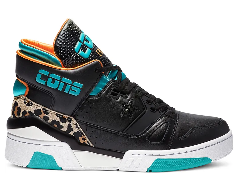 Converse Just Don x ERX-260 Mid ‘Animal – Black Teal’ Black/Rapid Teal/Orange Rind (163784C)