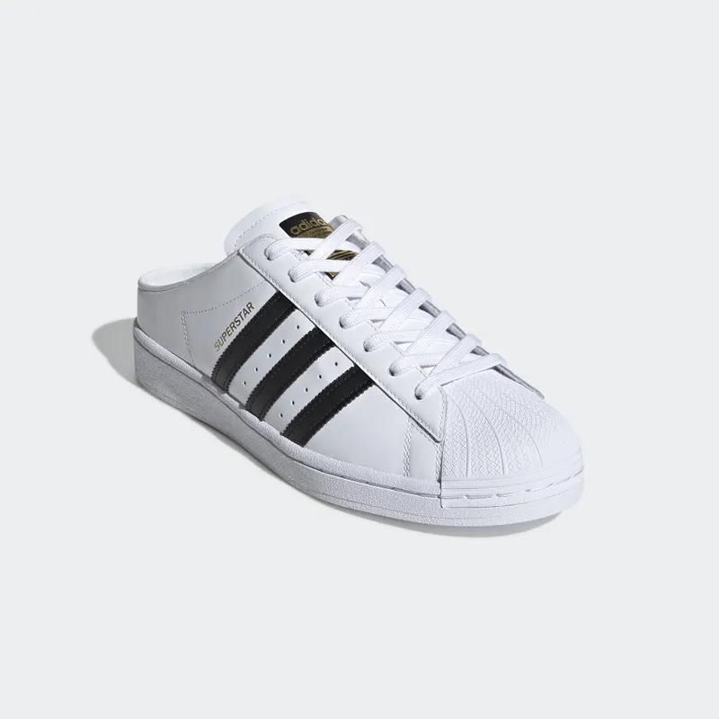 adidas Superstar Mule Cloud White Core Black Cloud White/Core Black/Cloud White (FX0527)