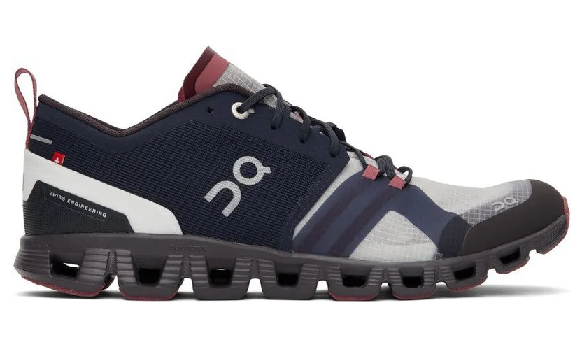 On Navy & Burgundy Cloud X Shift INK CHERRY (38.99126)