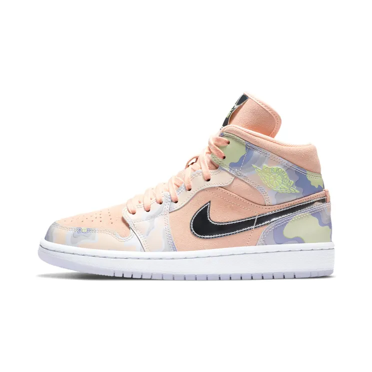 Air Jordan 1 Mid SE ‘P(HER)SPECTIVE’ Washed Coral/Chrome/Light Whistle (CW6008-600)