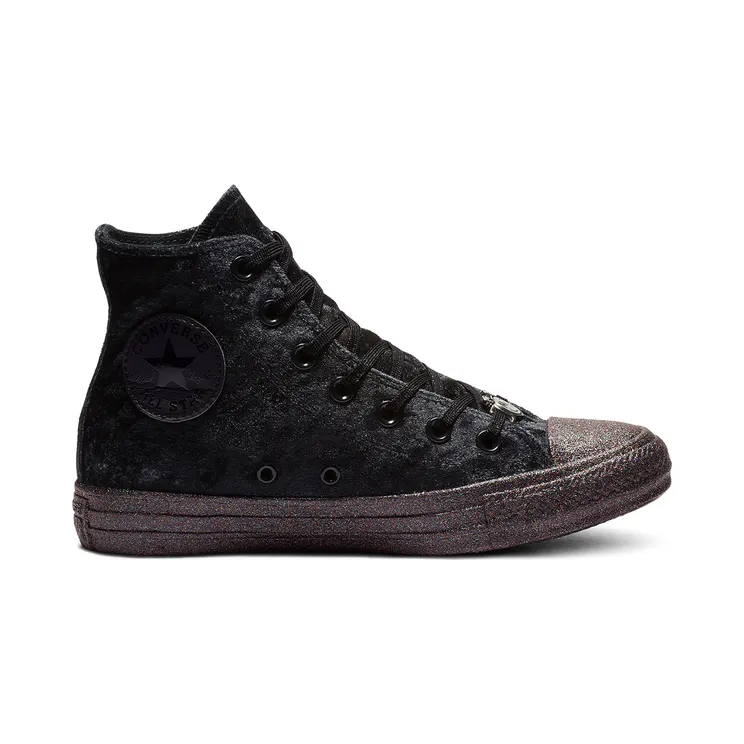 Converse Miley Cyrus x Chuck Taylor All Star Hi ‘Black Silver’ Black/Silver/White (563723C)