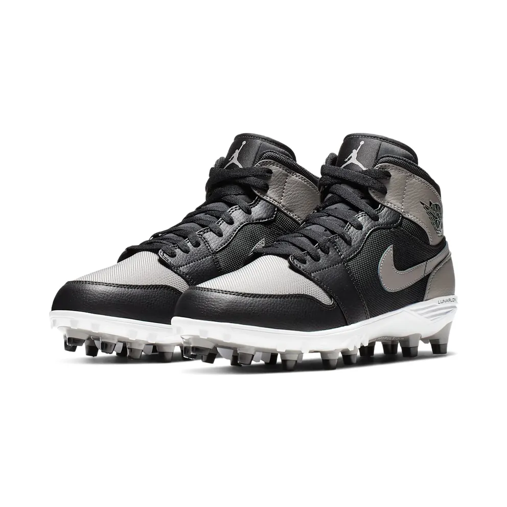 Jordan 1 TD Mid Shadow Black/Soft Grey-White-Soft Grey (AR5604-002)