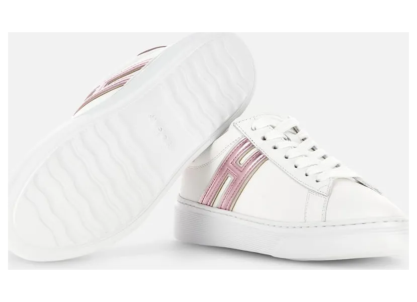 Sneakers Hogan H365 White Pink (HXW3650J310RMW0RUX) (4)