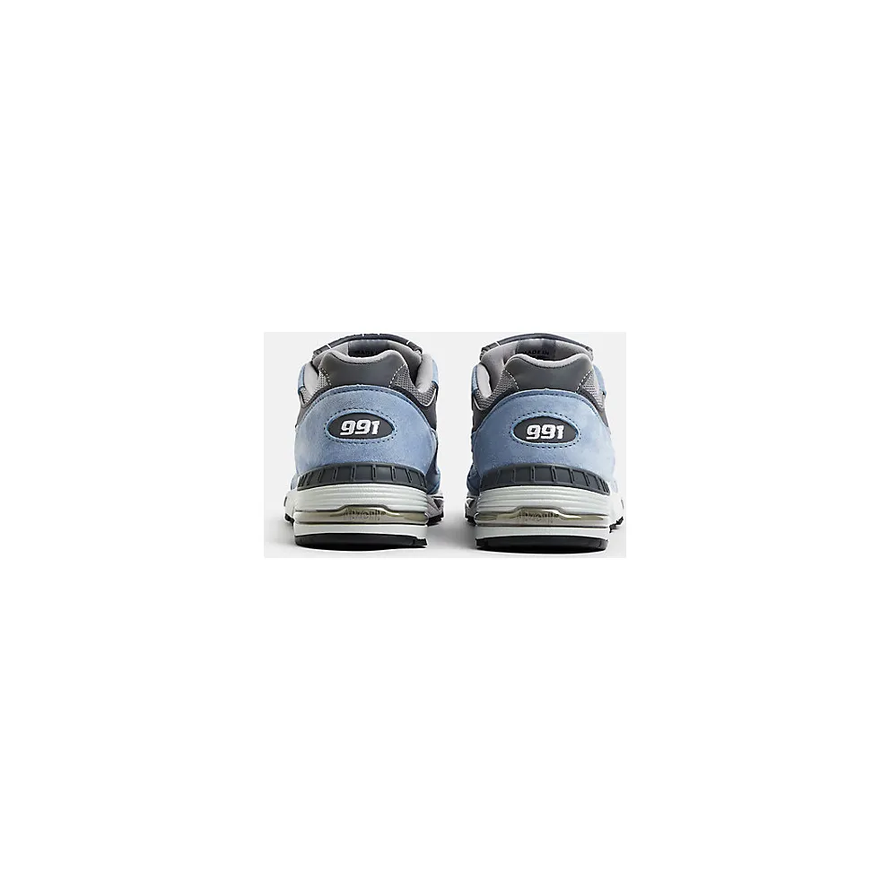 New Balance 991 “MiUK Dusty Blue Alloy Smoked Pearl” (M991BGG)