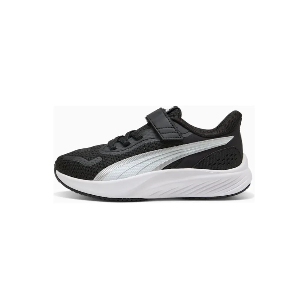 Puma Pounce Black / White / Silver (311650-01)